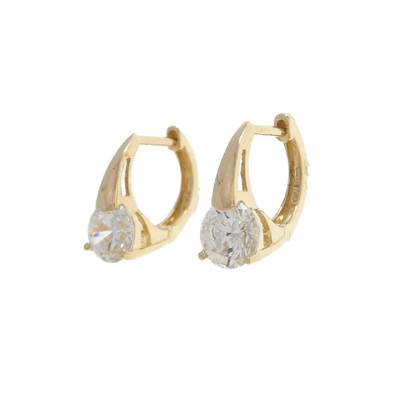 K18YG Cubic Bông tai - Hàng hiệu Chính hãng 868941