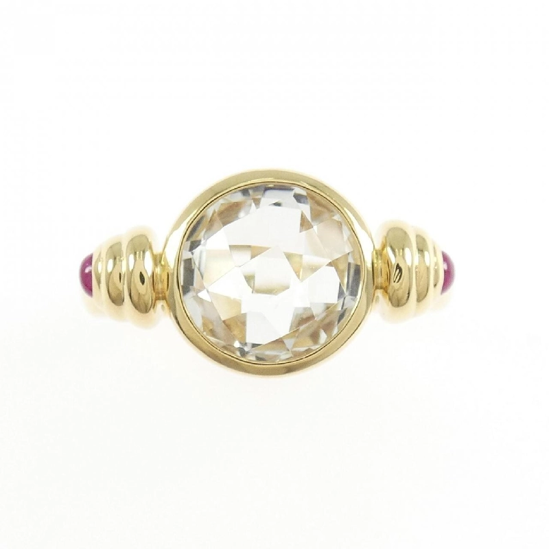 Nhẫn Topaz Trắng K18YG 668405