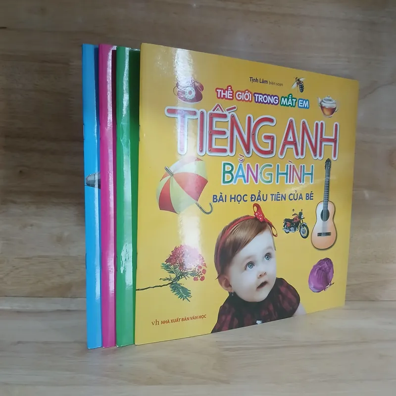Tiếng Anh Bằng Hình (Bộ 4 Cuốn) - Tịnh Lâm biên soạn 673856