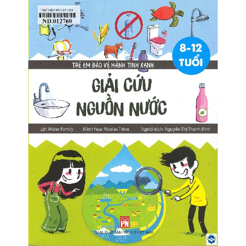 Trẻ em bảo vệ hành tinh xanh - Giải cứu nguồn nước (TB-2024) - Water Family 520504