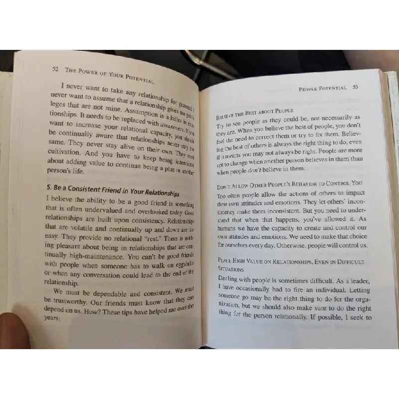 The power of your Potential - John C.Maxwell 715112