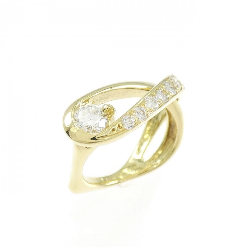 Nhẫn nhẫn hồng kim cương K18YG 0.47CT 667850