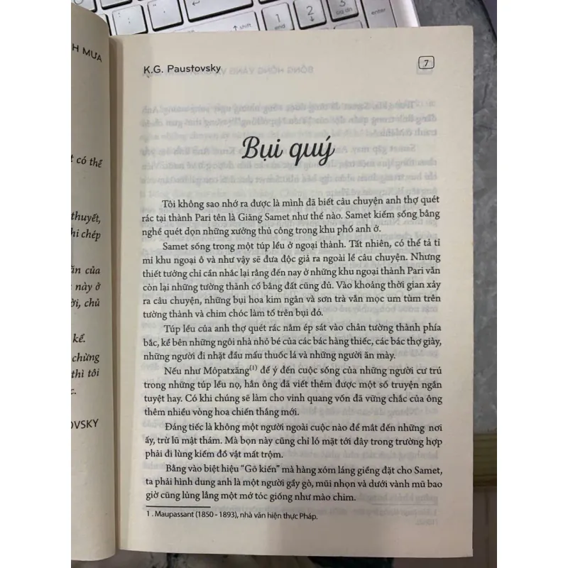 BÔNG HỒNG VÀNG VÀ BÌNH MINH MƯA - K. G. PAUSTOVSKY 329435