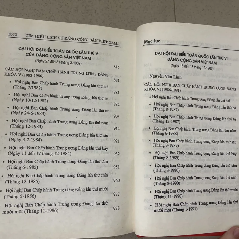 Tìm hiểu lịch sử ĐCS Việt Nam qua các Đại hội và Hội nghị Trung ương (1930-2002)  694250