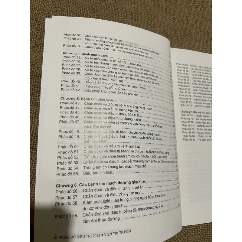 PHÁC ĐỒ ĐIỀU TRỊ 2022- VIỆN TIM TP HCM - SÁCH Y, KHỔ LỚN, HƠN 730 TRANG 569833