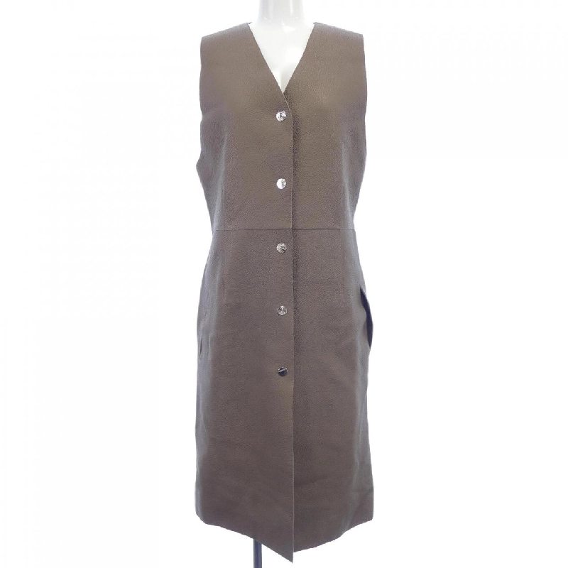 【Mã giảm giá】Áo vest dài HERMES 643041