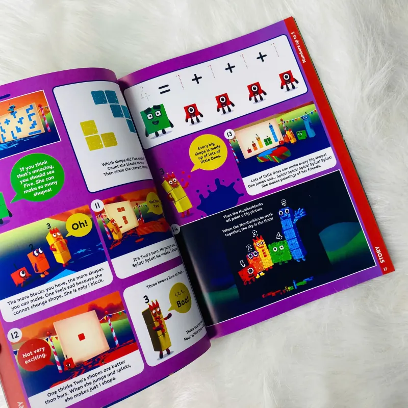 Sách - Numberblocks 2026 Annual – vừa học toán vừa chơi cực vui! 1001326