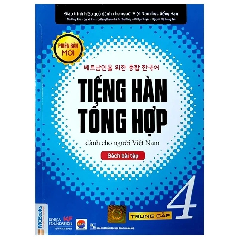 Tiếng Hàn Tổng Hợp Dành Cho Người Việt Nam - Trung Cấp 4 - Sách Bài Tập - Nhiều Tác Giả 187095