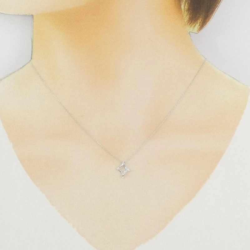 K10WG Dây chuyền kim cương 0.02CT - Hàng hiệu Chính hãng 856417