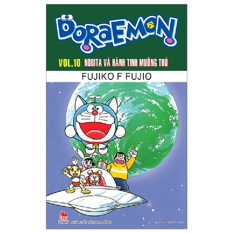 Doraemon - Truyện Dài - Tập 10: Nobita Và Hành Tinh Muông Thú - Fujiko F Fujio (Mới 100%) Truyện tranh, NXB Kim Đồng - SÁCH ĐẠI HỌC 486137