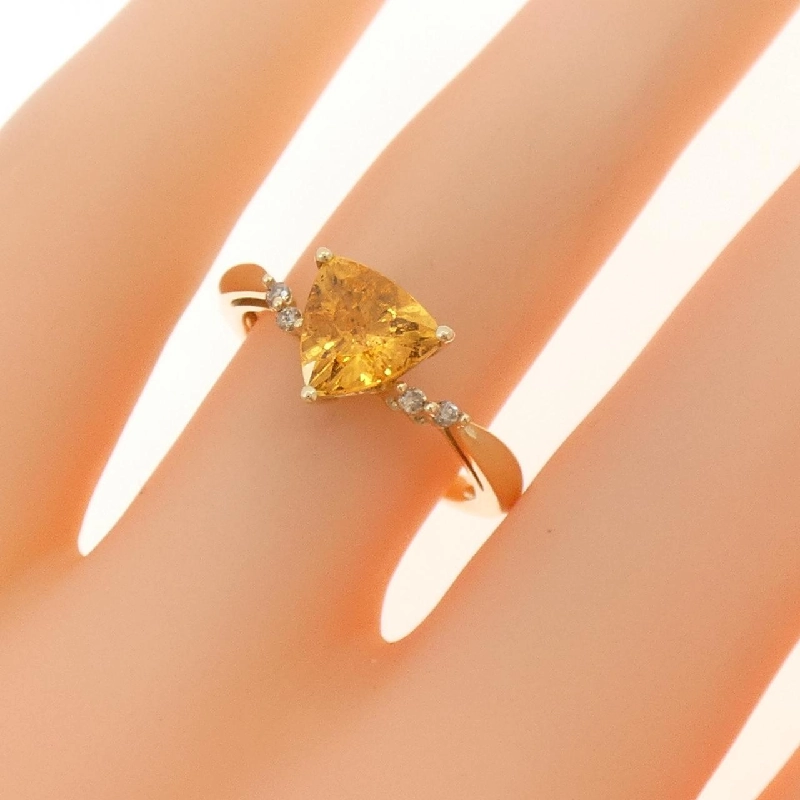 Nhẫn Garnet K18YG 1.20CT - Hàng hiệu Chính hãng 853599