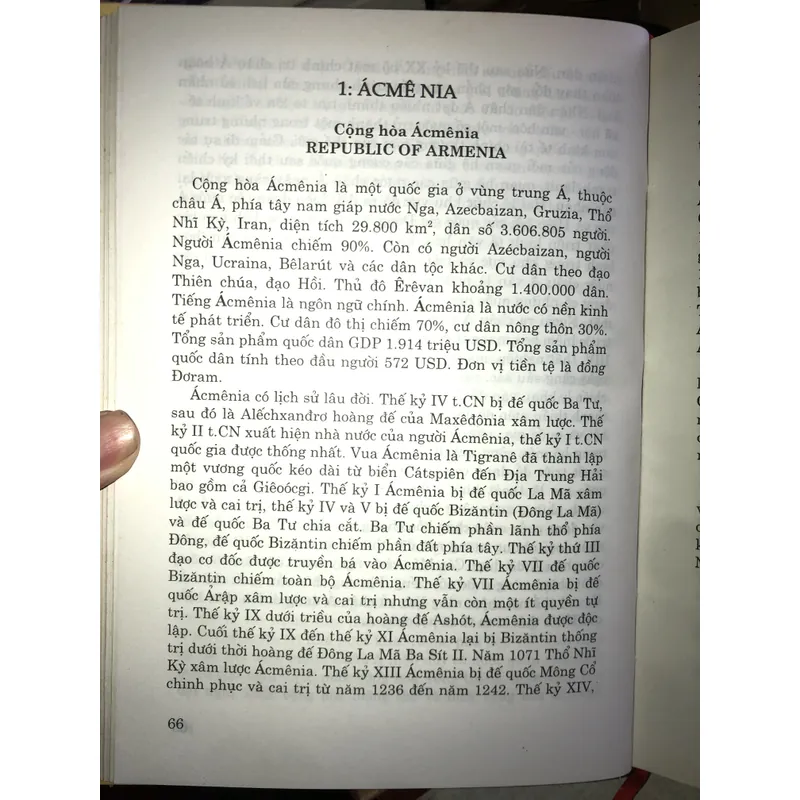 Lịch sử 200 quốc gia và Vùng lãnh thổ trên thế giới  700629