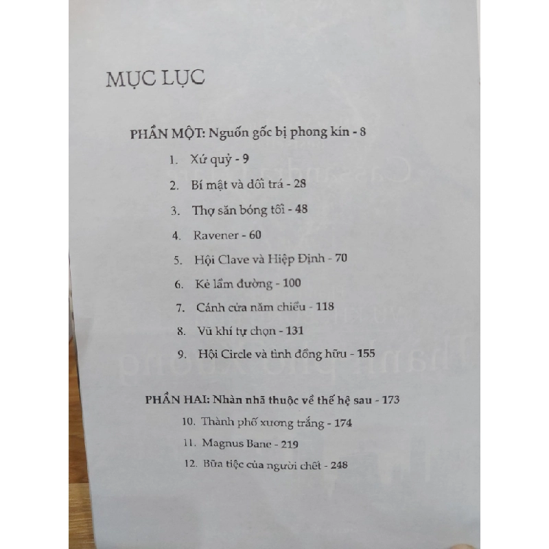 Thành phố Xương – Cassandra Clare 530782