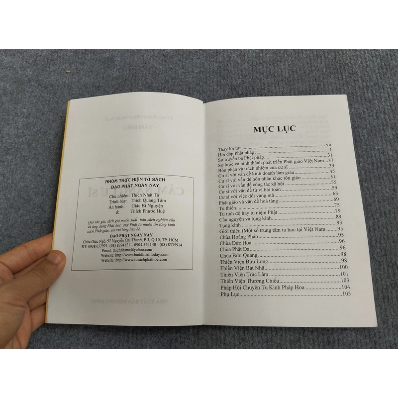 CẨM NANG CƯ SĨ 494710