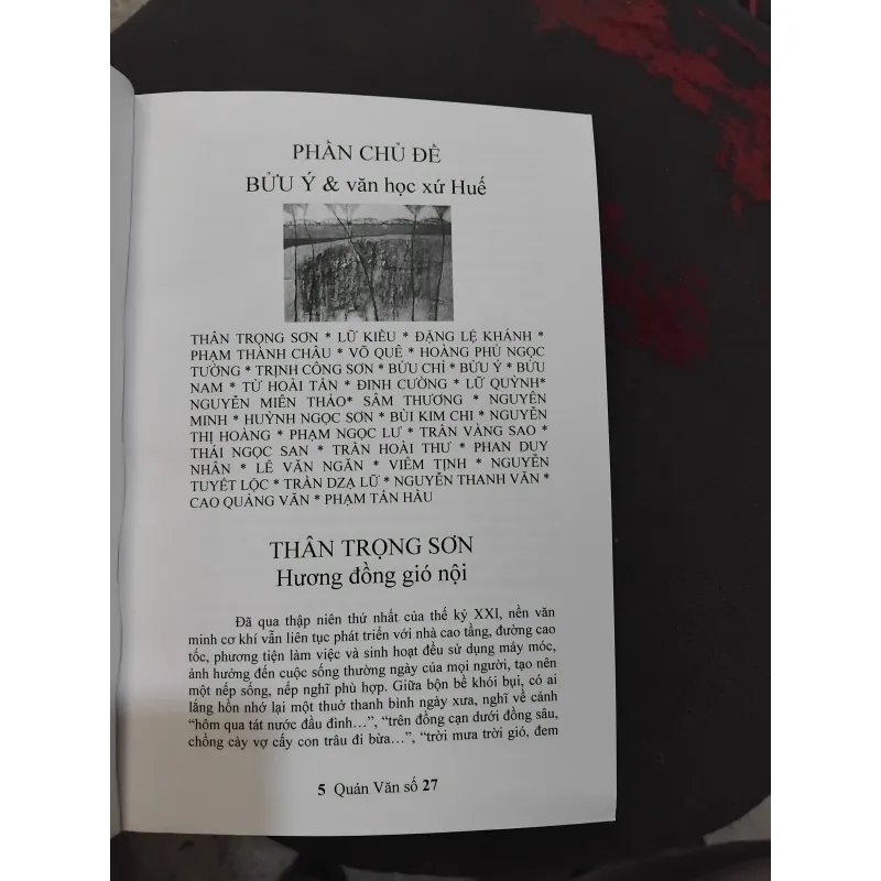 Tập san văn học nghệ thuật Quán Văn số 027 1022460