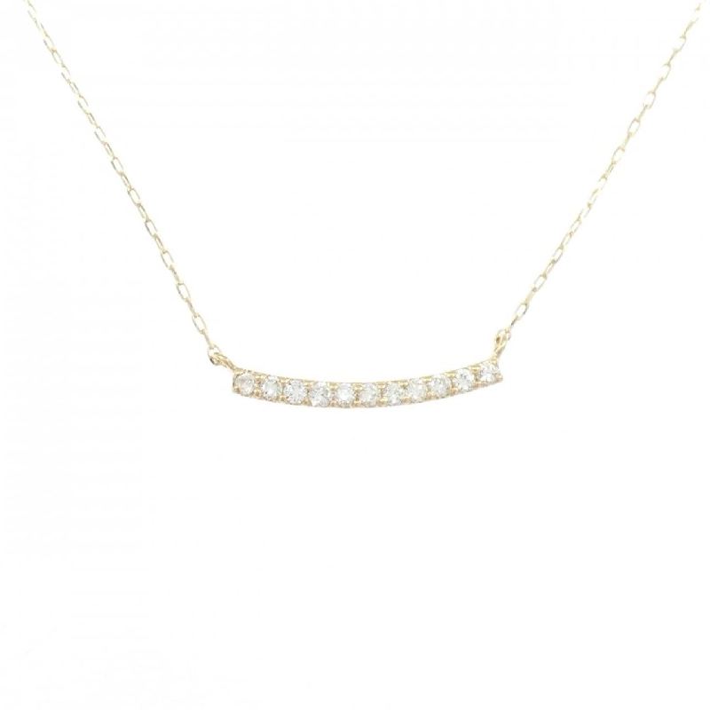 K18YG Dây chuyền kim cương 0.10CT - Hàng hiệu Chính hãng 856533