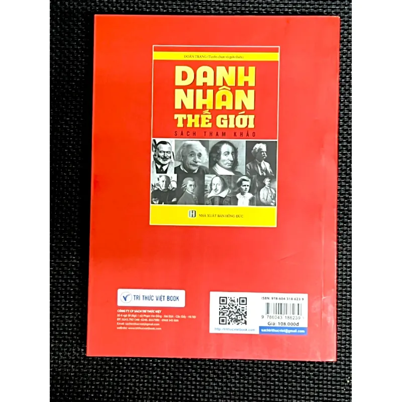 DANH NHÂN THẾ GIỚI - SÁCH THAM KHẢO 1012892