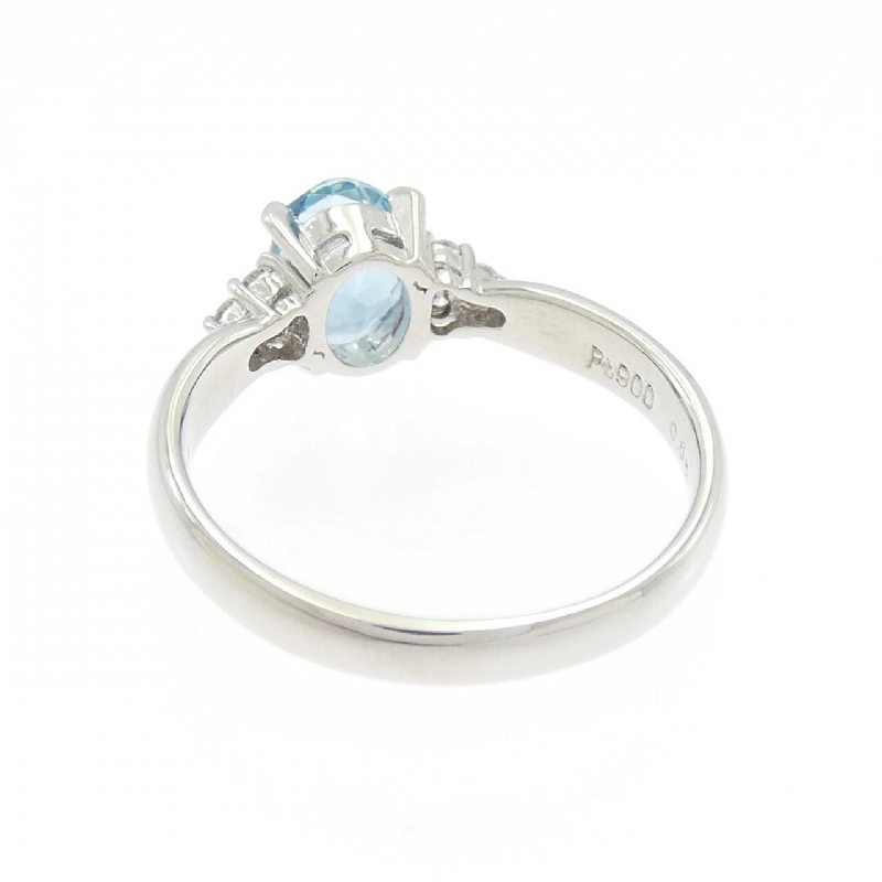 Nhẫn Aquamarine PT900 0.62CT - Hàng hiệu Chính hãng 852595