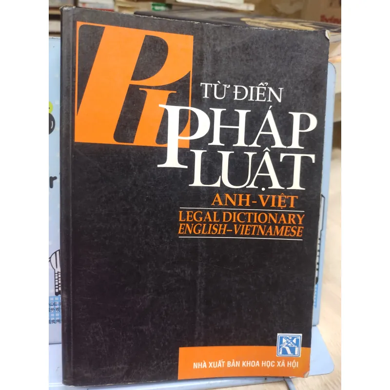 Sách: Từ điển pháp luật Anh - Việt (B2) 994335