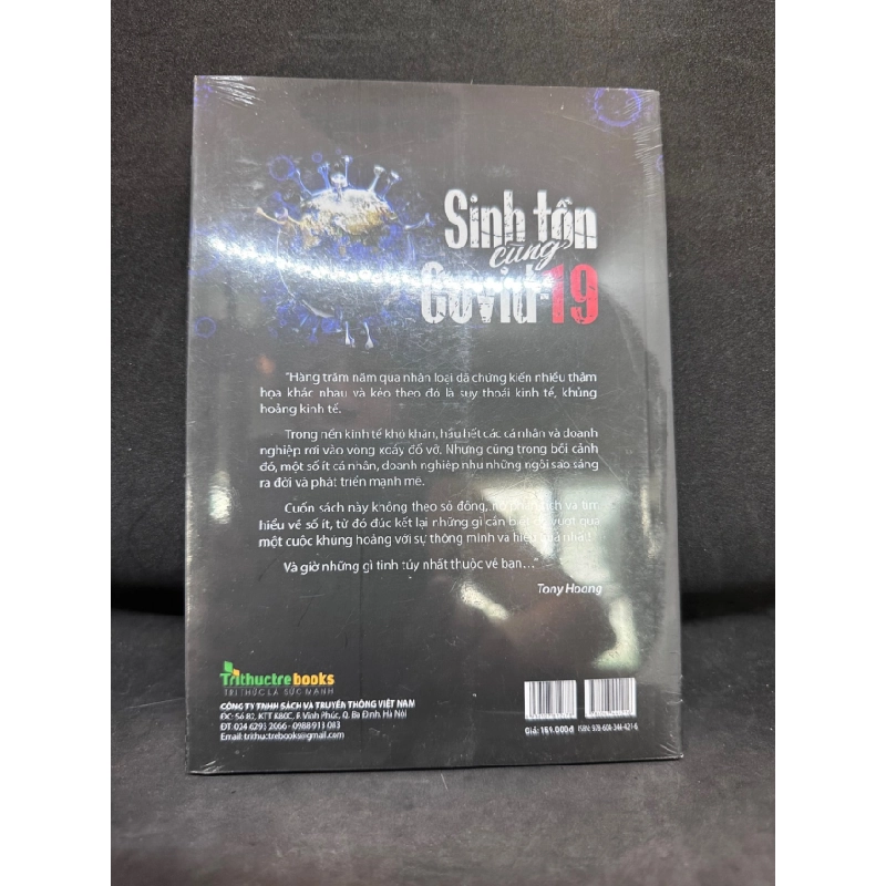 [Phiên Chợ Sách Cũ] Sinh Tồn Cùng Covid-19, Tony Hoang, (Nguyên Seal) 1503 410442