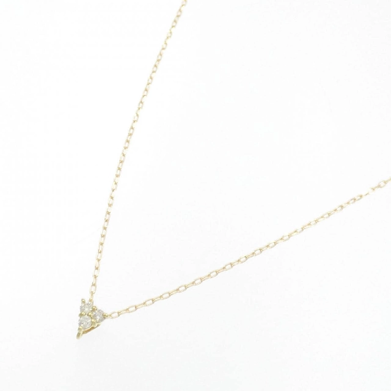 Dây chuyền kim cương K18YG 0.07CT - Hàng hiệu chính hãng 859461