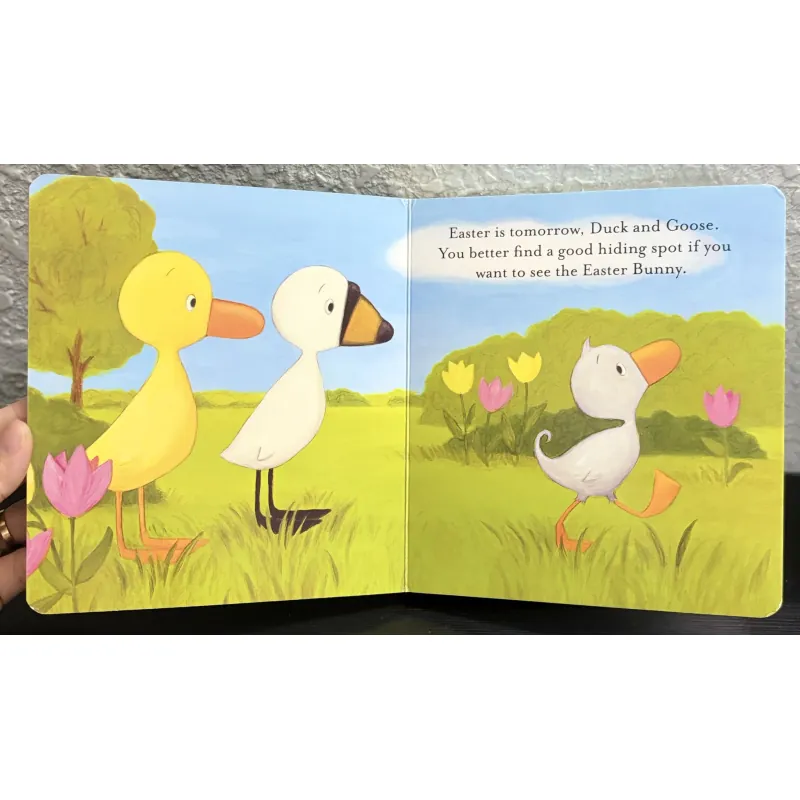 Board book Duck & Goose, Here Comes the Easter Bunny! – Mùa Phục Sinh (Sờ chạm bìa) 927805