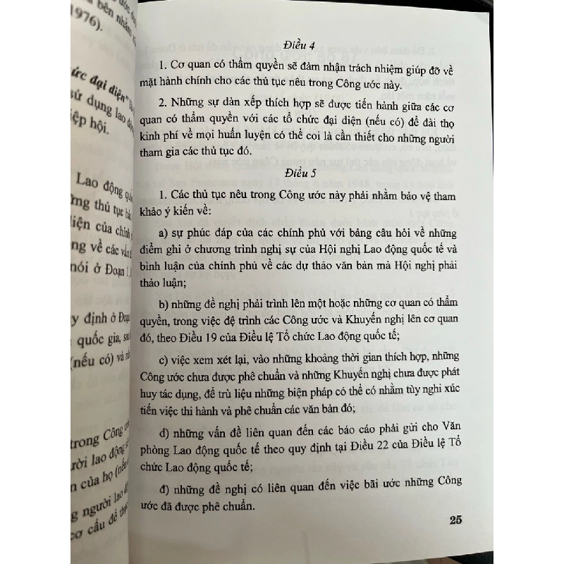 Những công ước và khuyến nghị của tổ chức lao động quốc tế về quan hệ lao động 745096
