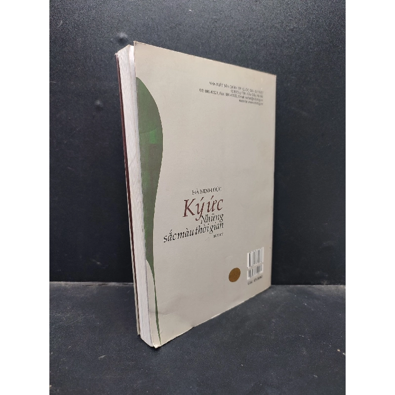 Ký ức - Những sắc màu thời gian Hà Minh Đức 2015 mới 80% ố bẩn nhẹ HCM0805 văn học 914301