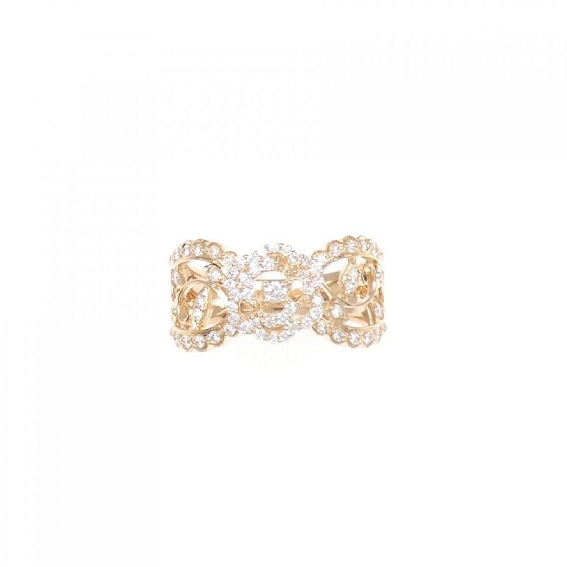 Nhẫn kim cương K18PG hoa 0.40CT 673107