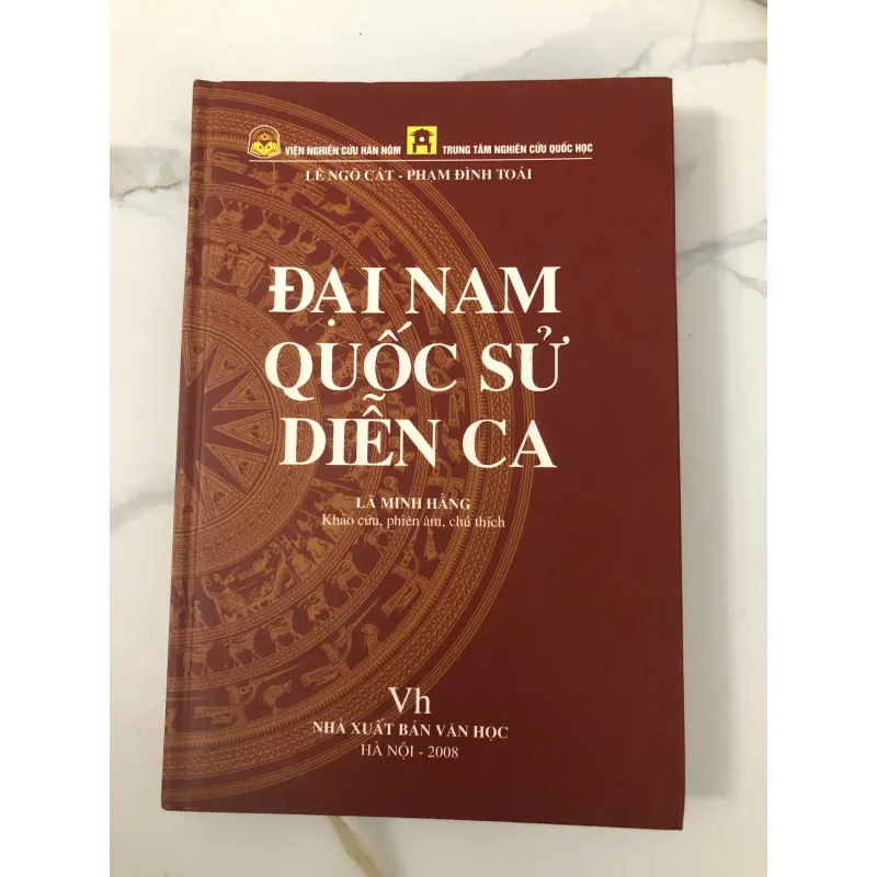 bìa cứng -Đại Nam quốc sử diễn ca - Lê Ngô Cát - Phạm Đình Toái 762746