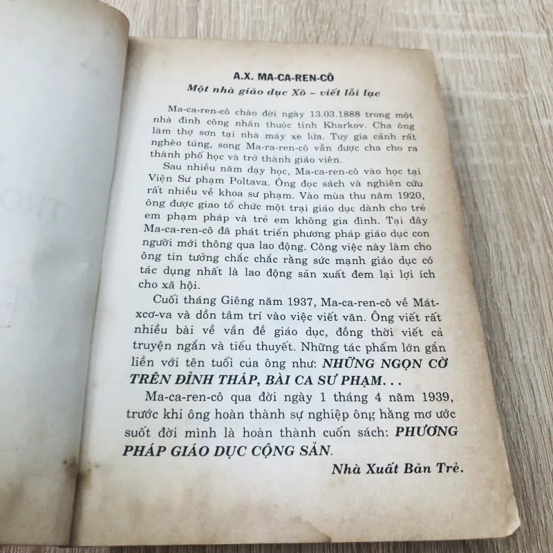 GIÁO DỤC TRONG THỰC TIỄN 990413