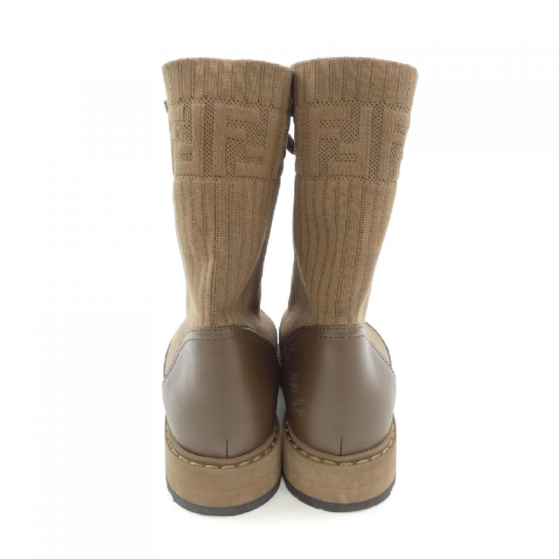 【Mã giảm giá】Giày bốt FENDI 663291