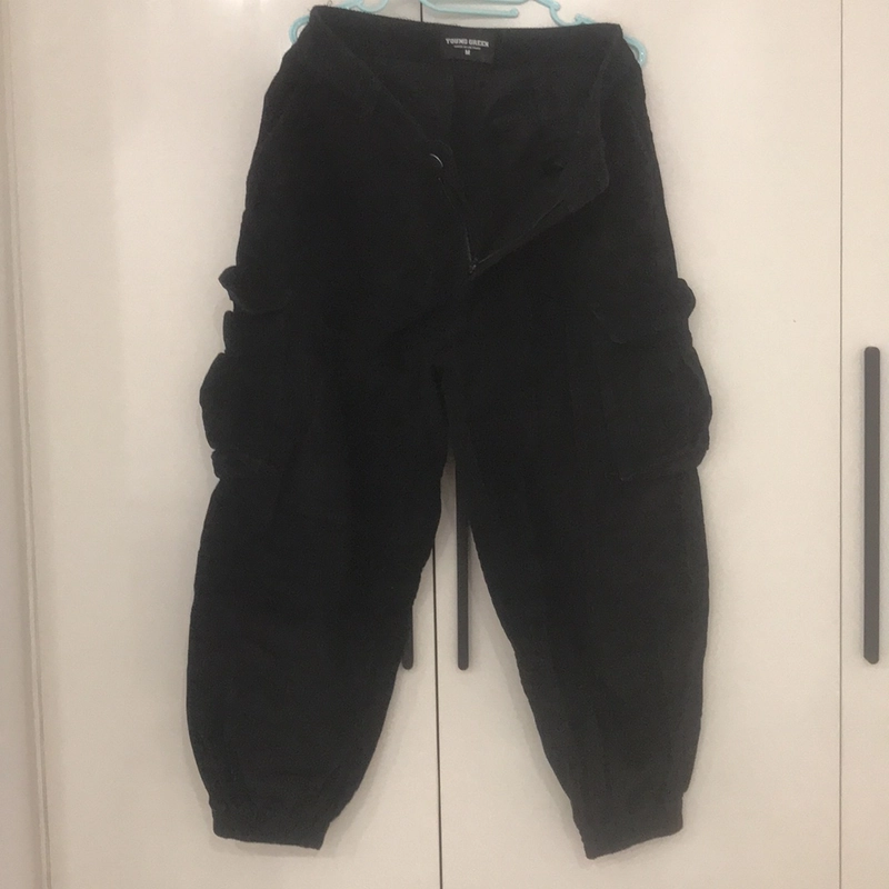 Quần túi hộp jogger Young green 445916