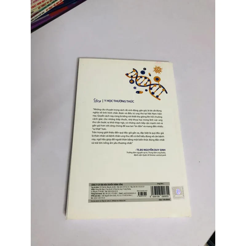 📘 UNG THƯ – TIN ĐỒN & SỰ THẬT – Ruy Băng Tím Sách in màu, 156 trang 601255
