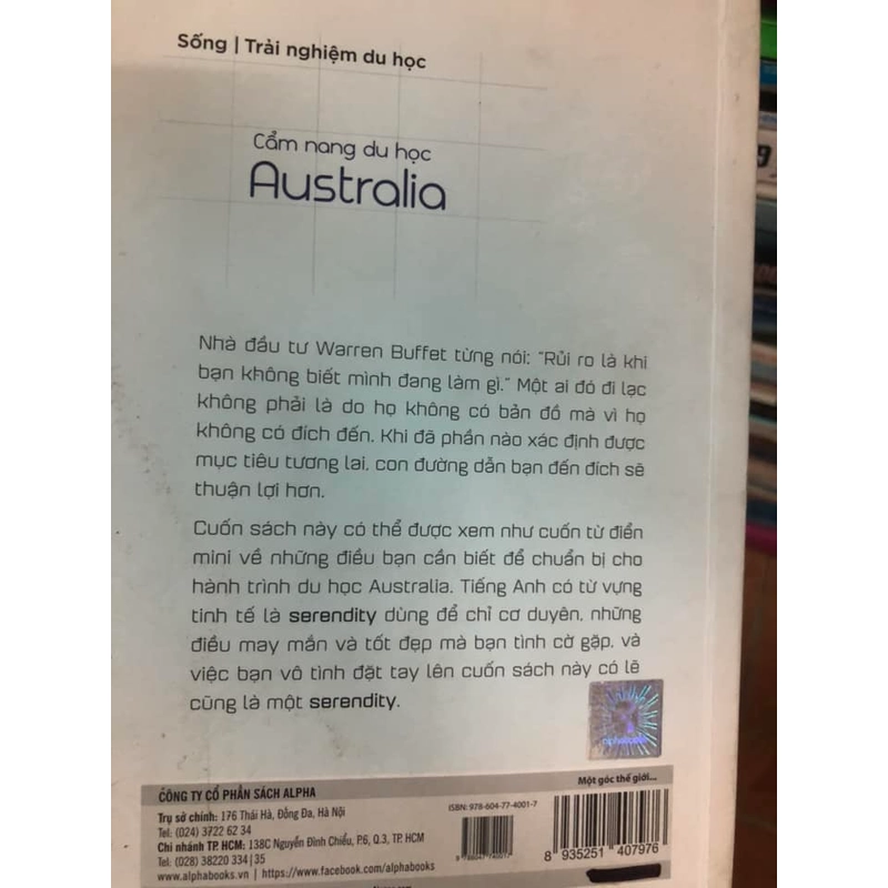 Sách Một góc thế giới, bốn bề đại dương - Cẩm nang du học Australia 306663