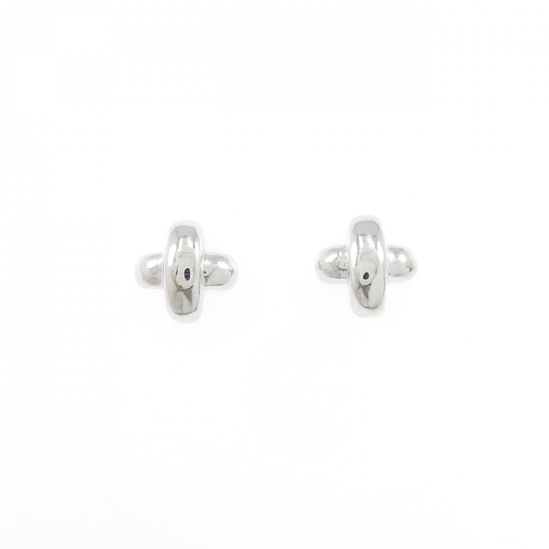 750WG/K18WG Bông tai hình chữ thập - Hàng hiệu Chính hãng 867661