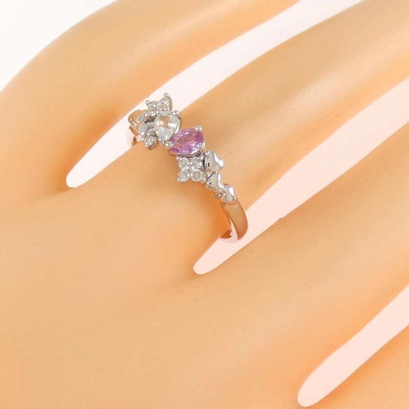 Nhẫn Sapphire K18WG 666321