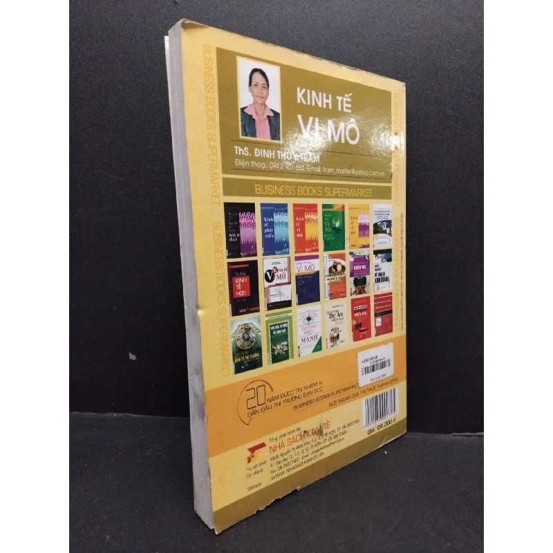 Kinh tế vi mô mới 90% bẩn nhẹ rách bìa sau 2011 HCM2606 Đinh Thùy Trâm GIÁO TRÌNH, CHUYÊN MÔN 915726