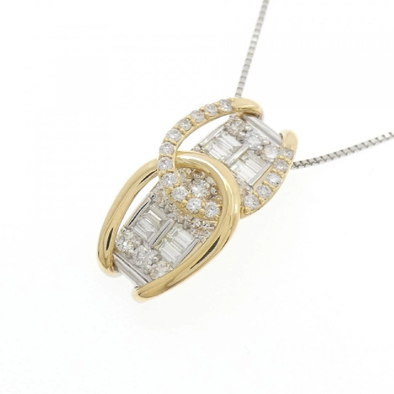 PT900/K18YG/PT850 Dây chuyền kim cương 1.00CT - Hàng hiệu Chính hãng 860232
