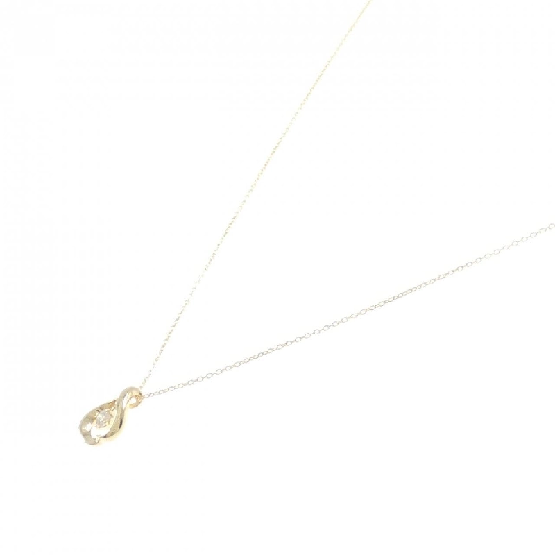 K18YG Dây chuyền kim cương - Hàng hiệu Authentic 860495