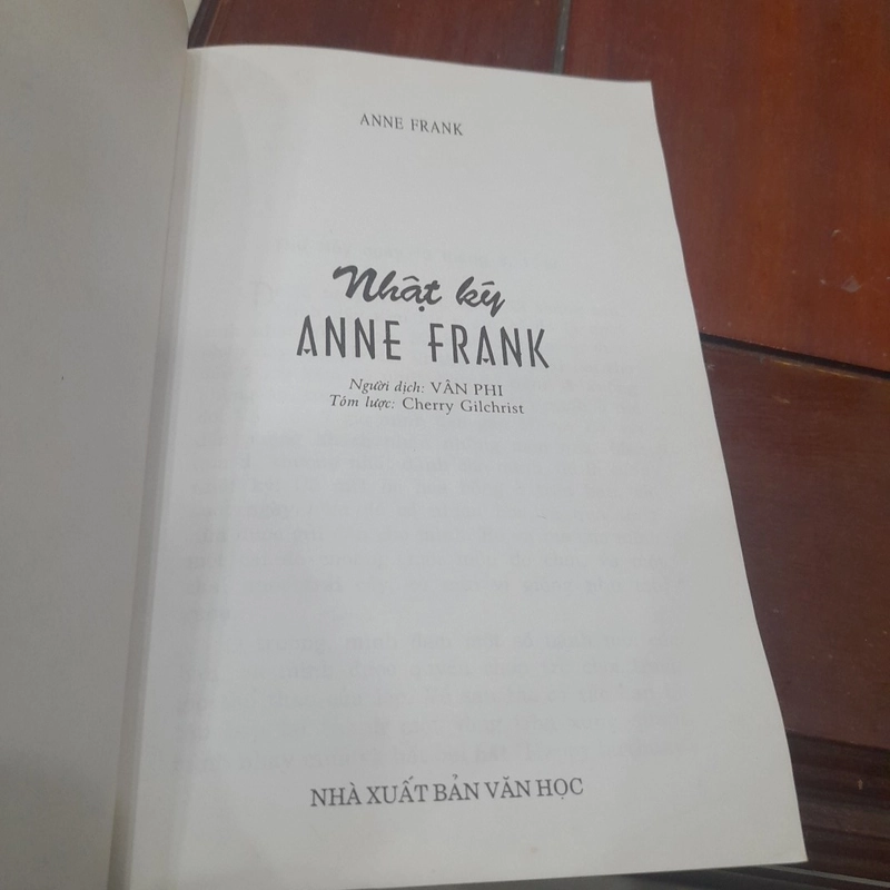 Nhật ký ANNE FRANK (tóm lược) 462869