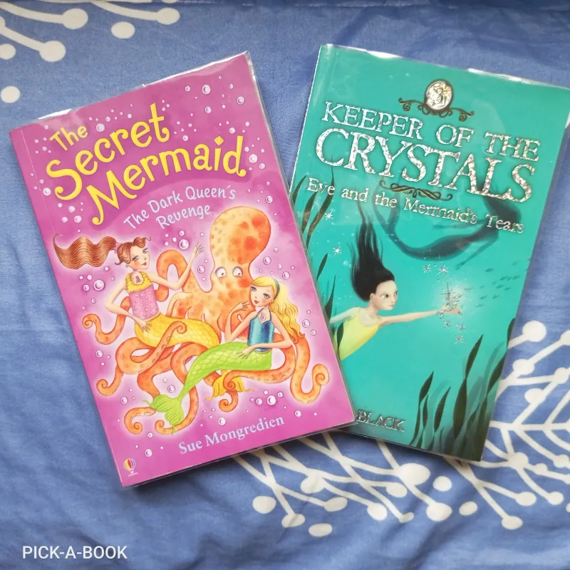 Combo 2 truyện luyện đọc Tiếng Anh chủ đề tiên cá Secret Mermaid, Keeper Of The Crystals 711874