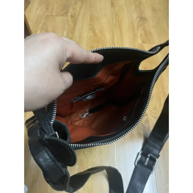 Túi nam sz 24*29*11 da mộc 2hand 934614