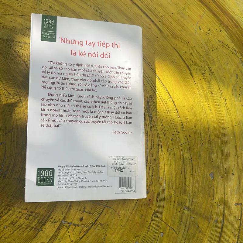 NHỮNG TAY TIẾP THỊ LÀ KẺ NÓI DỐI- SETH GODIN 695042