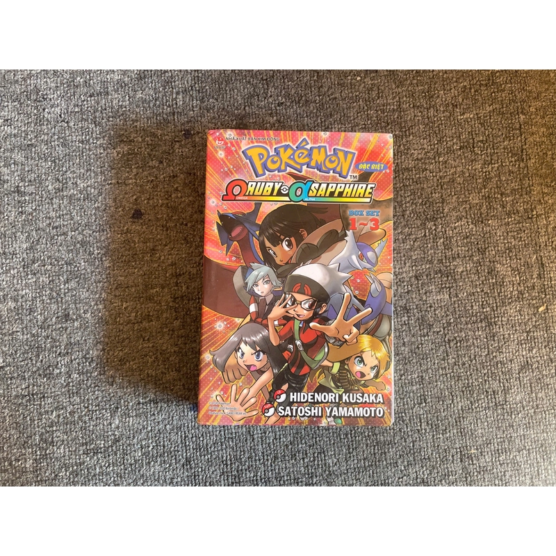 Truyện tranh - Boxset Pokemon Đặc Biệt Omega Ruby - Alpha Sapphire - NXB Kim Đồng 445648