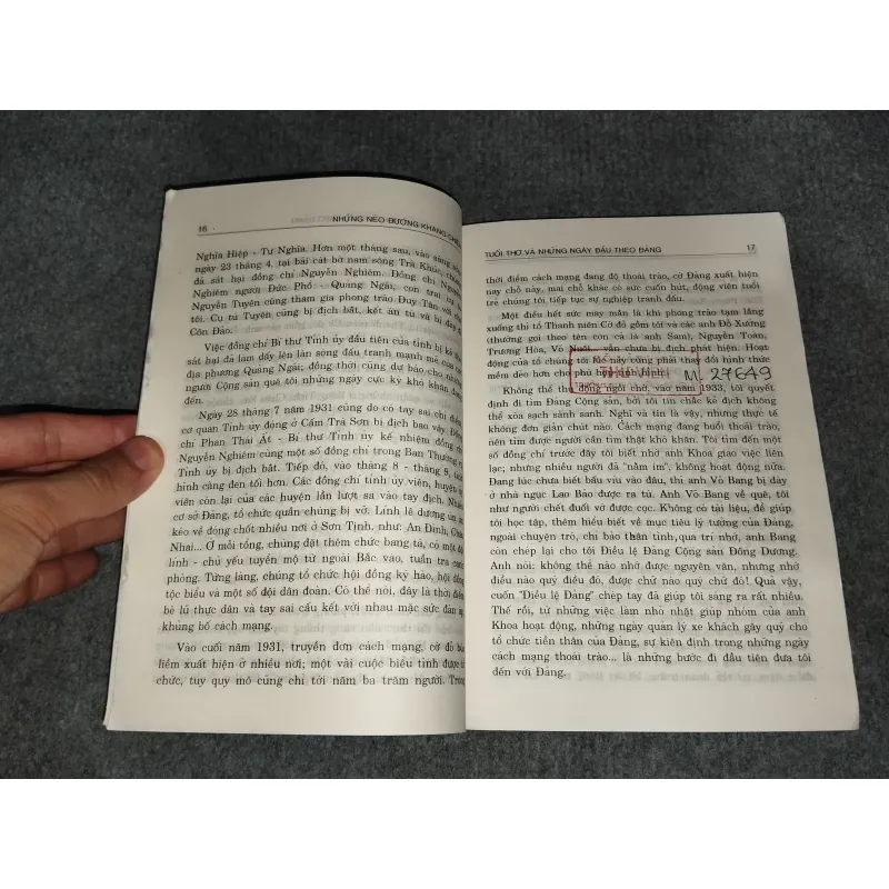 NHỮNG NẺO ĐƯỜNG KHÁNG CHIẾN - THIẾU TƯỚNG VÕ BẨM 570627