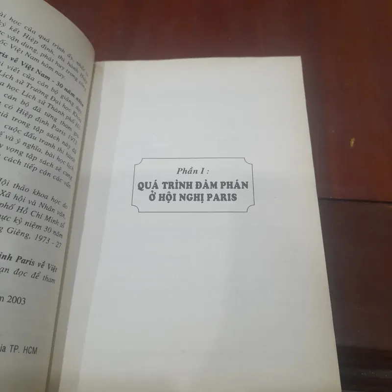 HIỆP ĐỊNH PARIS VỀ VIỆT NAM, 30 năm nhìn lại (1973-2003) 705057