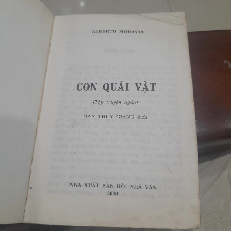 Alberto Moravia - CON QUÁI VẬT (tập truyện ngắn) 309332