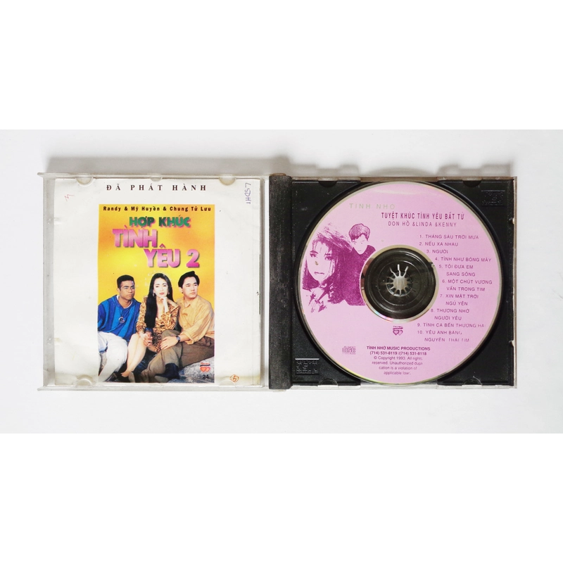 Đĩa CD Tình nhớ 23 - Tuyệt khúc tình yêu bất tử - Don Hồ & Lynda & Kenny 541278