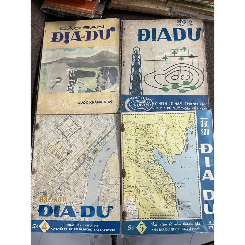 Đặc San Địa-Dư (Bộ 4 tập) 926647